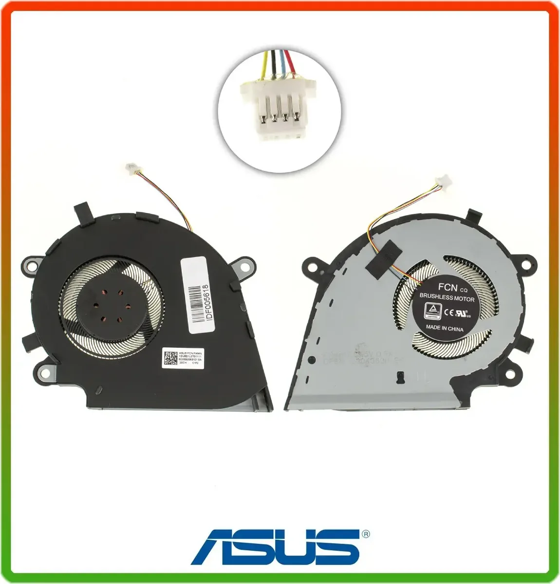 Оригінальний вентилятор CPU для ASUS G512, G531, G731, GL531, GX731 (13NR01L0T01011)