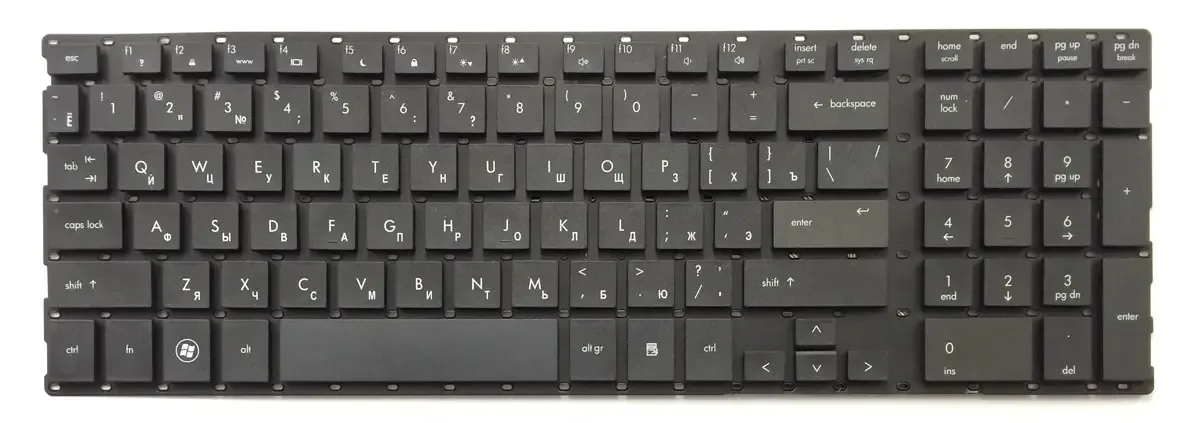 Клавіатура для ноутбука HP ProBook 4510s, 4515s, 4710s, 4750S