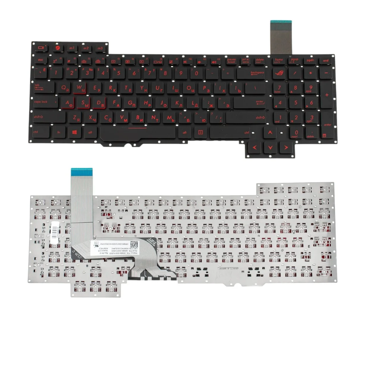 Клавіатура для ноутбука Asus G751