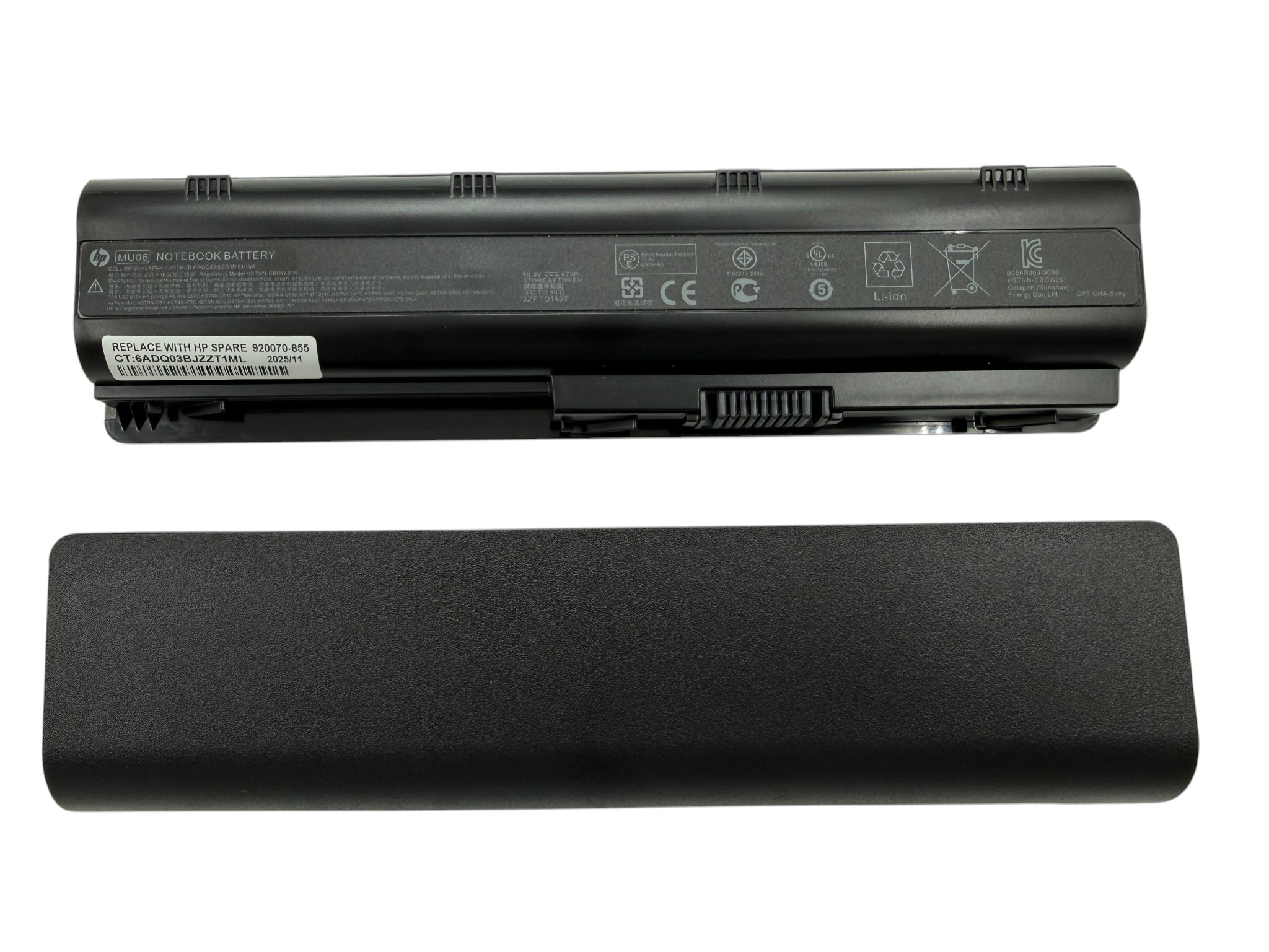 Батарея для ноутбука HP Comppaq Presario CQ32 CQ43 CQ56 CQ56 CQ62 CQ630 CQ72 4400mAh 11.1V